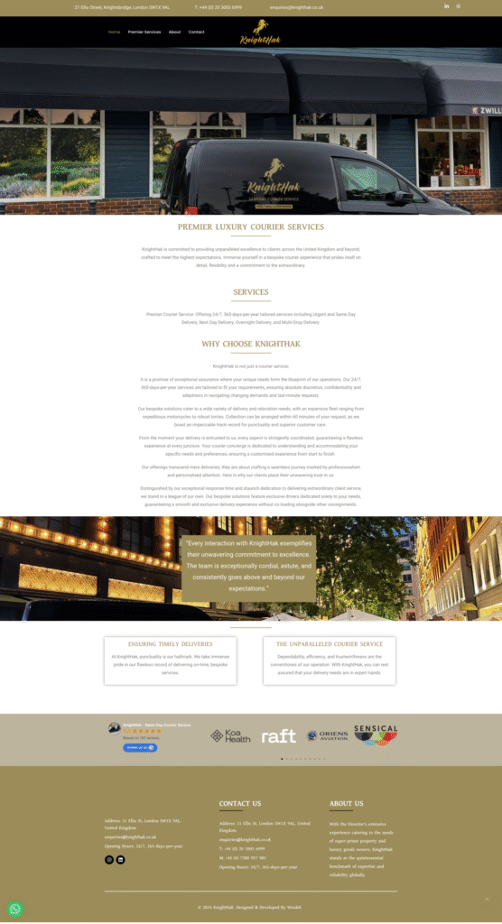 KnightHak — Security & Surveillance Website